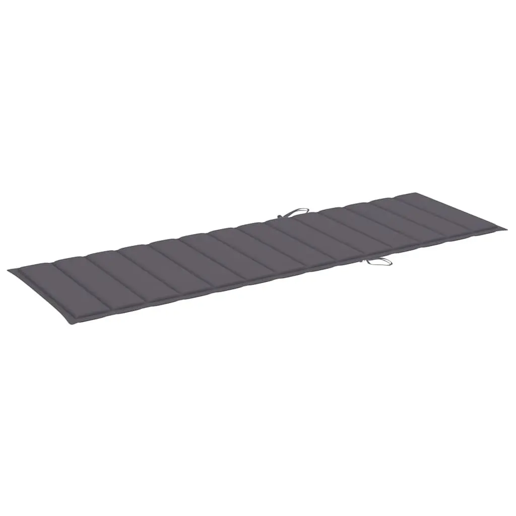 Grey Sun Lounger with Adjustable Components