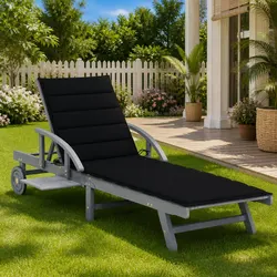 Your New Favorite Wooden Sun Lounger for Relaxation