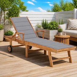 Efficient and Elegant Sun Lounger with Adjustable Features