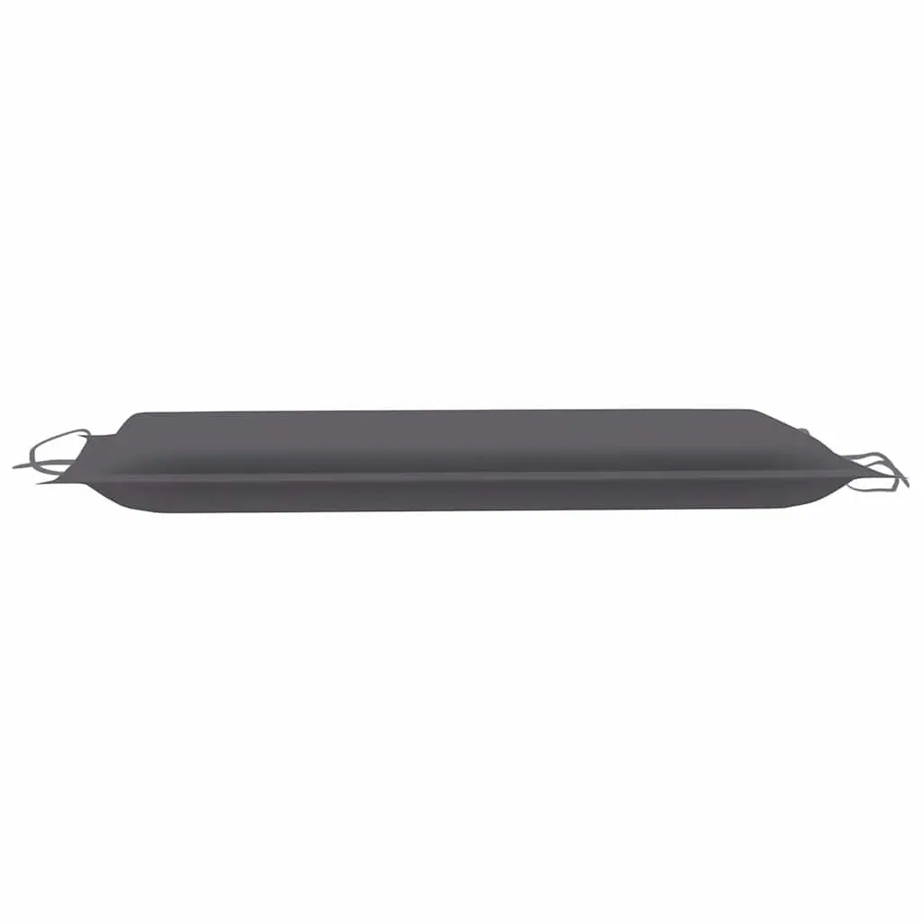 Rocking Sun Lounger Anthracite Outdoor Garden Cushion Relaxation Seat