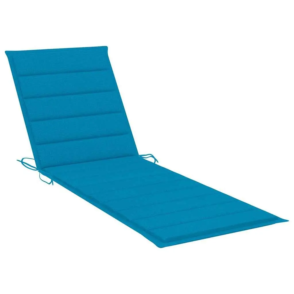 Sun Lounger with Adjustable Cushion Support