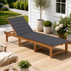 Adjustable Sun Lounger for Relaxing Outdoors