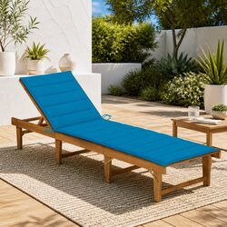 Compact Folding Sun Lounger with Cushioned Comfort