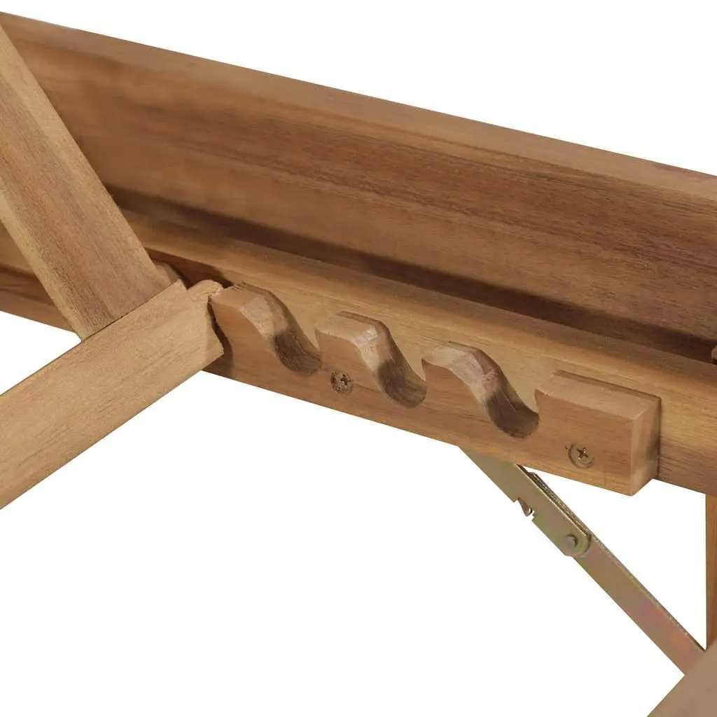 Folding Sun Lounger with Cushioned Comfort