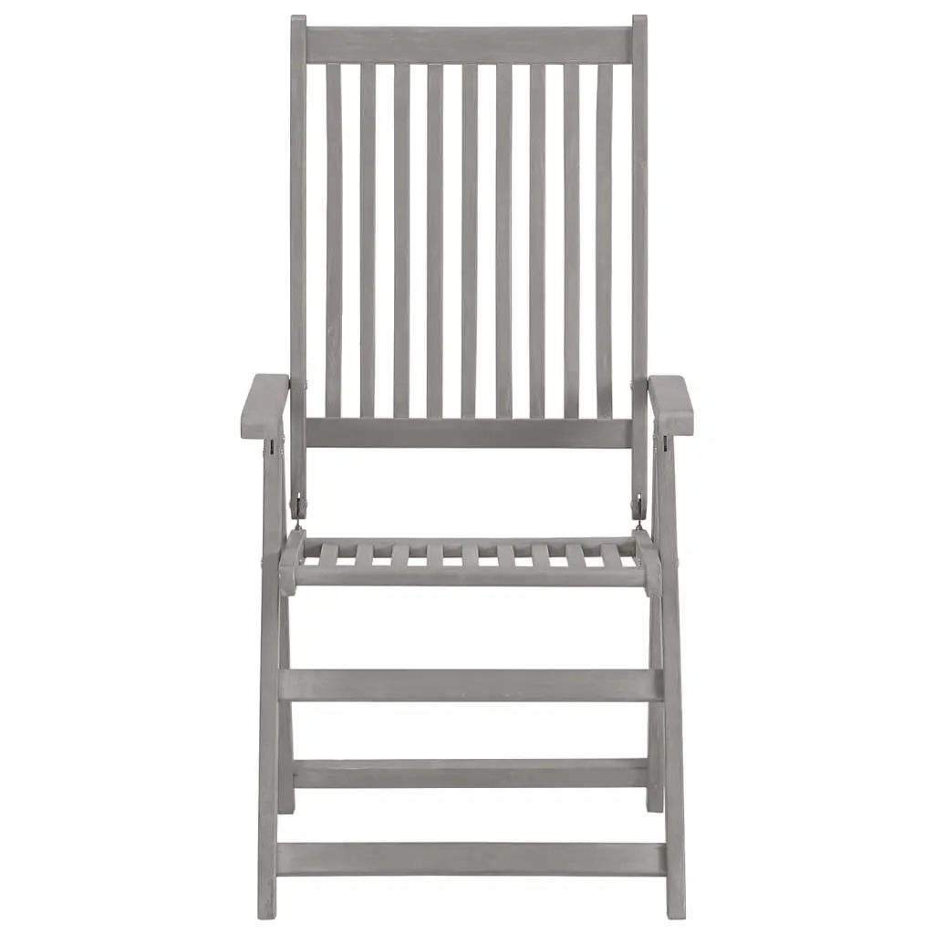 3-Piece Outdoor Reclining Chair Set