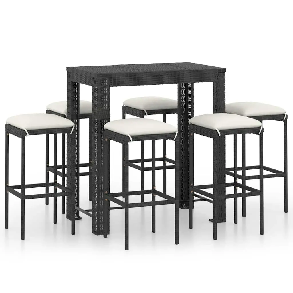 7 Piece Garden Bar Set for Entertaining