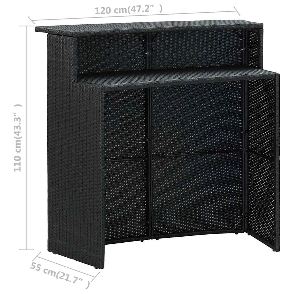 5-Piece Garden Bar Set for Entertaining