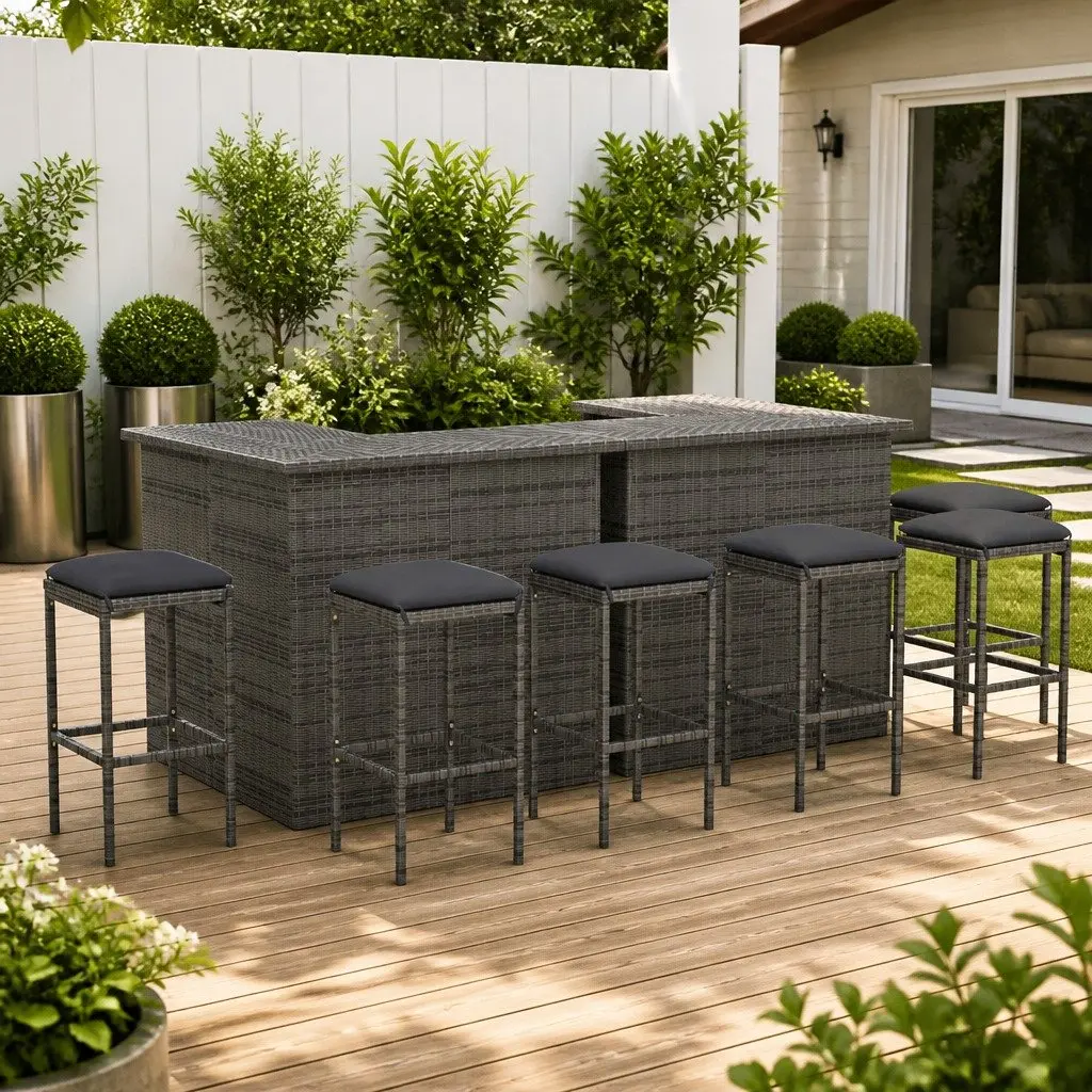 8-Piece Garden Bar Set