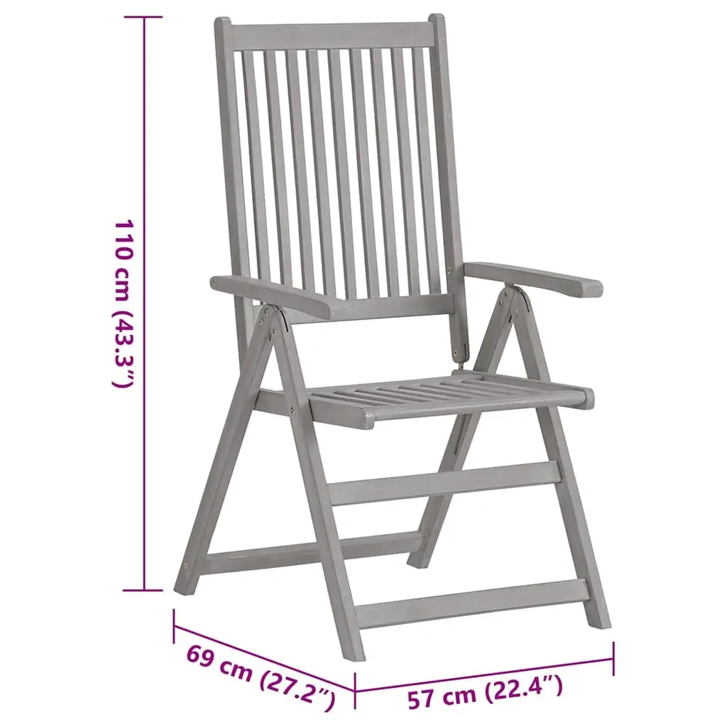 6-Piece Outdoor Chairs Set