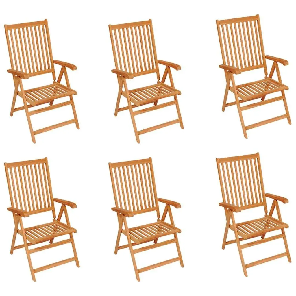 6-Piece Teak Garden Chair Set