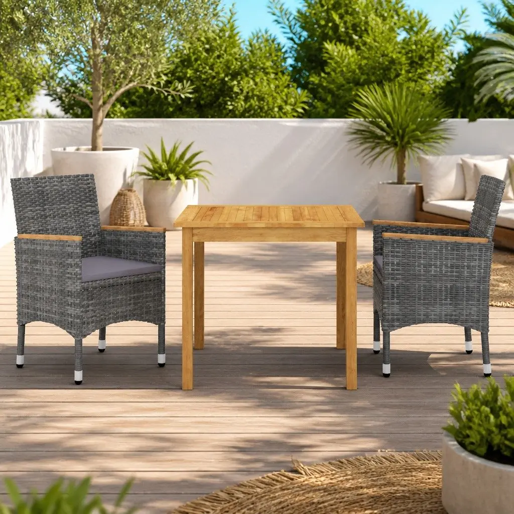 Outdoor Dining Set with Comfort in Mind