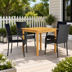 5 Piece Outdoor Dining Set