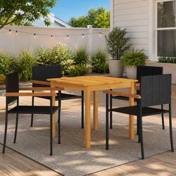 5 Piece Outdoor Dining Set