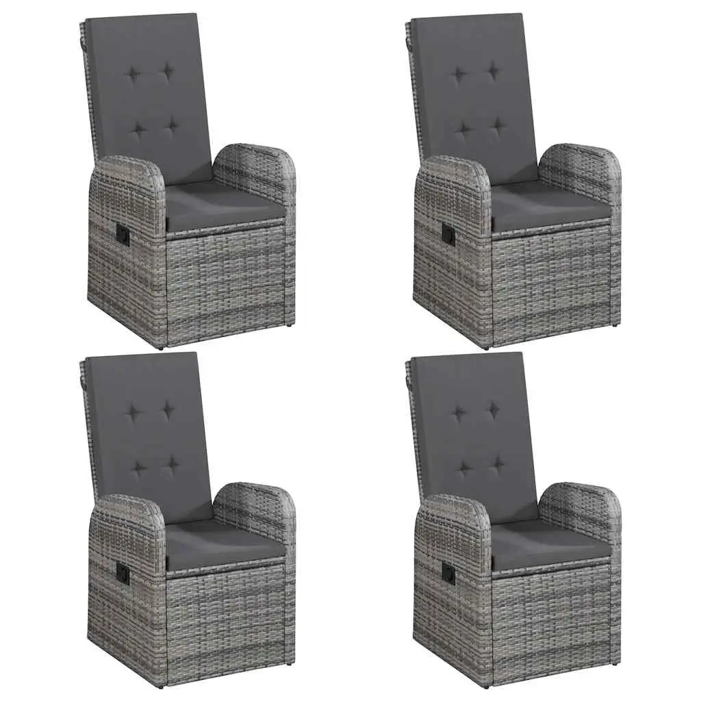 5-Piece Outdoor Dining Set with Cushions