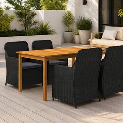 Compact 5-Piece Outdoor Dining Set - Quality You Can Trust