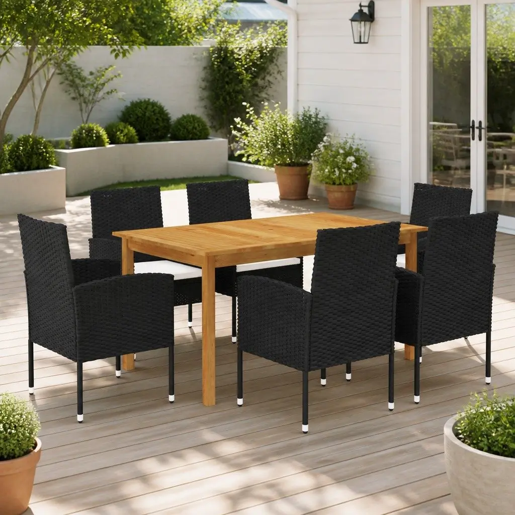 7 Piece Garden Dining Set