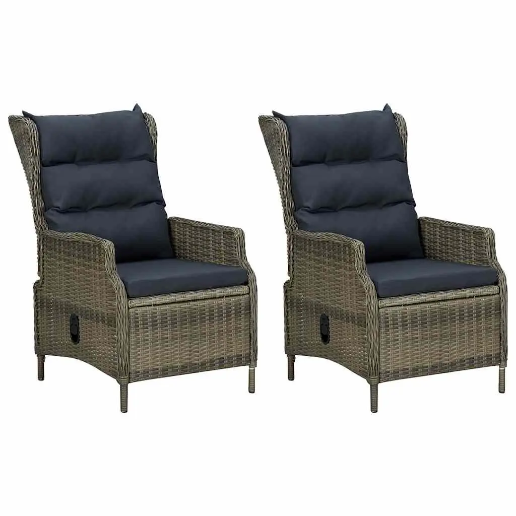 Garden Dining Set 7 Piece Outdoor Furniture Brown Acacia Wood Rattan Chairs