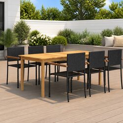 Compact 7-Piece Outdoor Dining Set - Quality and Style