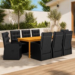 Stylish 9-Piece Outdoor Dining Set for Gatherings