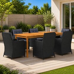 7 Piece Garden Dining Set