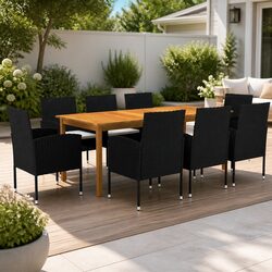 9 Piece Outdoor Dining Set