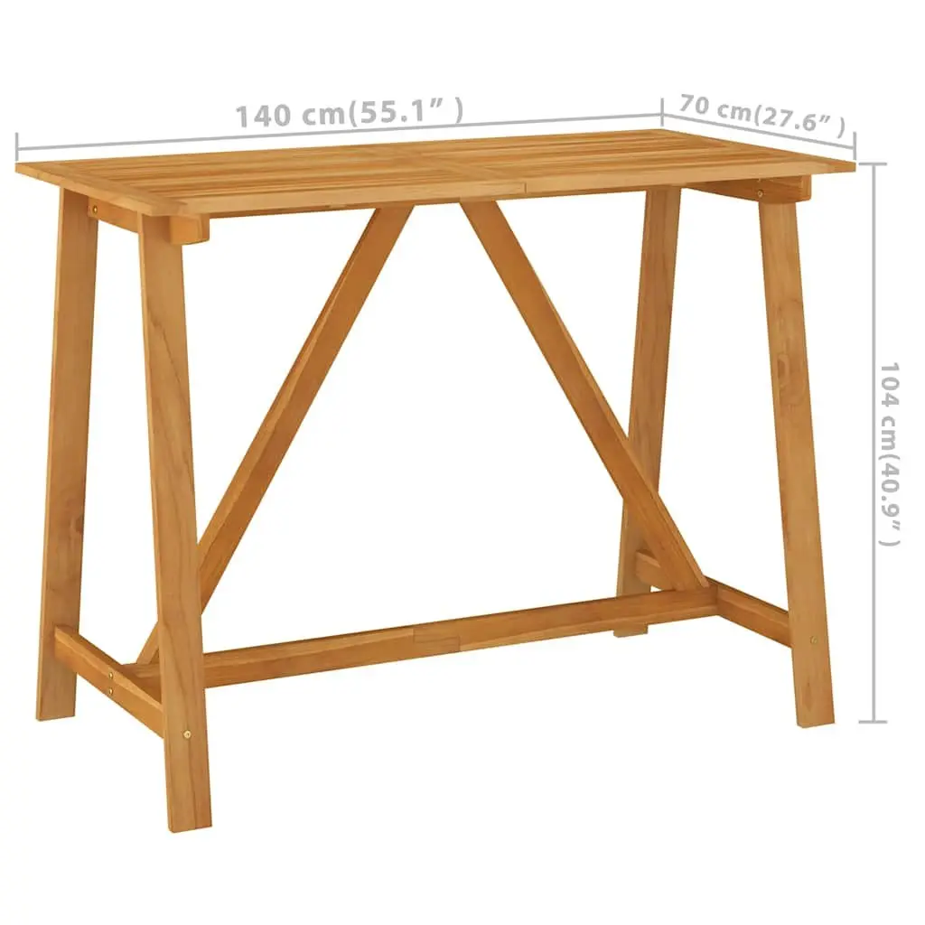 7 Piece Outdoor Bar Set for Relaxation
