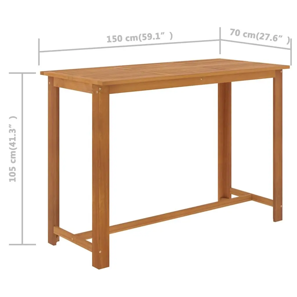 7 Piece Outdoor Bar Set