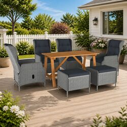 7 Piece Garden Dining Set: Stylish and Functional