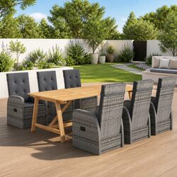 7-Piece Garden Dining Set: Perfect for Your Patio
