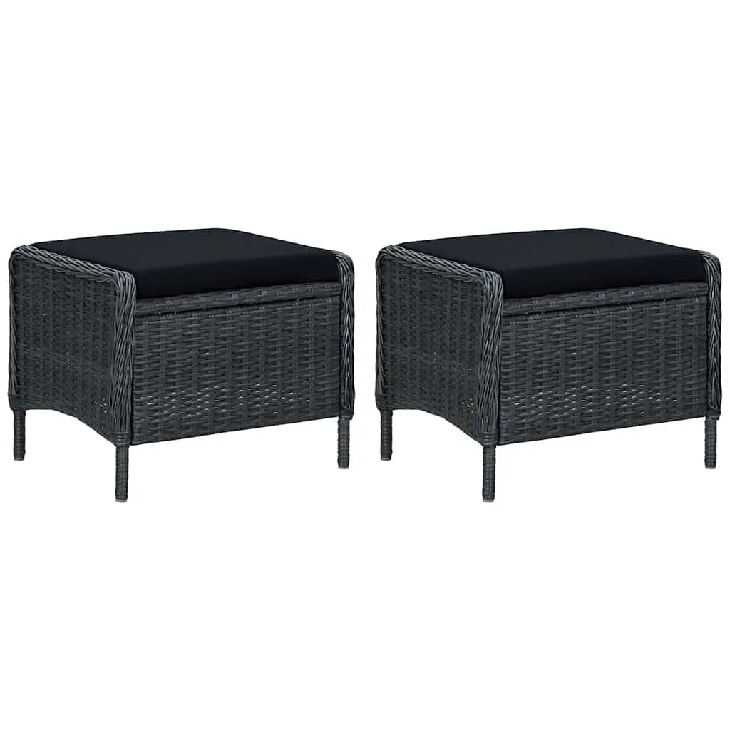 Garden Dining Set 9 Piece Outdoor Table Chairs Grey Rattan Furniture Patio