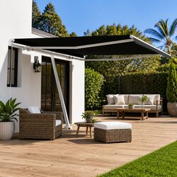 Compact and Functional Retractable Awning 450x300cm