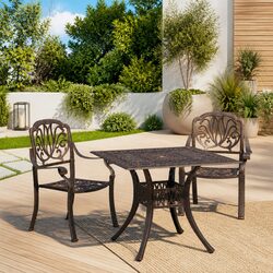3 Piece Bistro Set for Outdoor Enjoyment