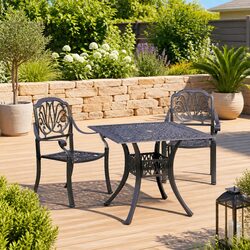 Compact and Stylish Bistro Set for Any Outdoor Space