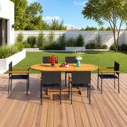 7-Piece Outdoor Set: Enjoy Dining Al Fresco in Style