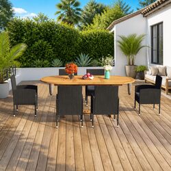 Concise & Quality: 7 Piece Outdoor Dining Set