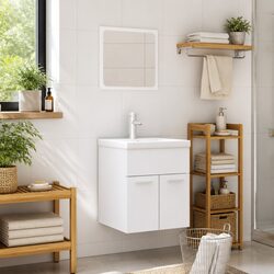 Compact Bathroom Furniture Set for Modern Homes