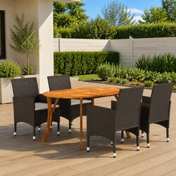 5-Piece Garden Dining Set: Functional and Stylish