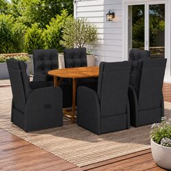 7-Piece Garden Dining Set: Stylish and Durable