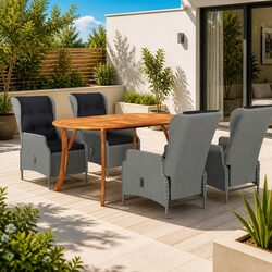 5-Piece Garden Dining Set for Outdoor Dining