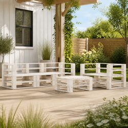 6-Piece Garden Lounge Set: Stylish and Functional