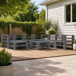 Concise Overview of 9 Piece Garden Lounge Set