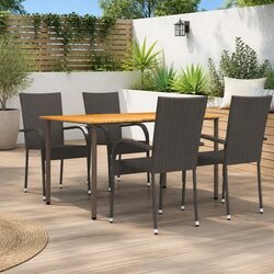 5-Piece Garden Dining Set: Stylish & Easy to Maintain