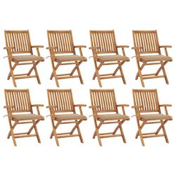 Compact and Comfortable Outdoor Folding Chairs Set of 8