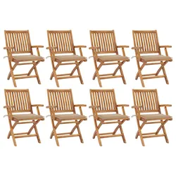 Compact and Comfortable Outdoor Folding Chairs Set of 8