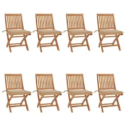 Compact and Efficient Folding Garden Chairs with Cushions