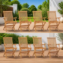 Compact and Sturdy Outdoor Chairs Set for Comfort