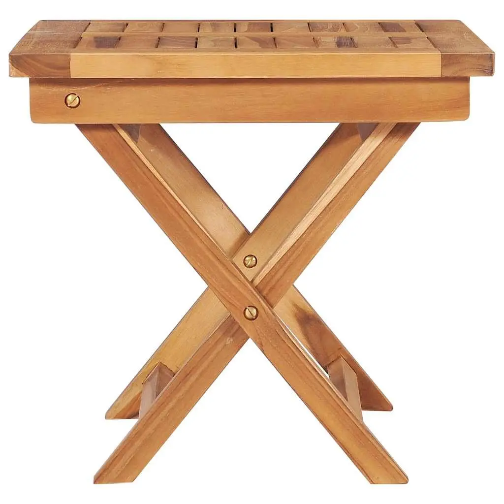 Sun Lounger Set Grey Teak Hardwood 2 pcs Adjustable Backrest with Cushion and Side Table