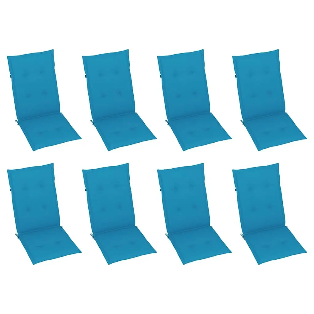 8-Pc Outdoor Reclining Chair Set