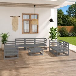 Concise and Quality 8 Piece Outdoor Lounge Set