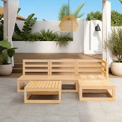 5-Piece Garden Lounge Set - Sturdy and Stylish Seating